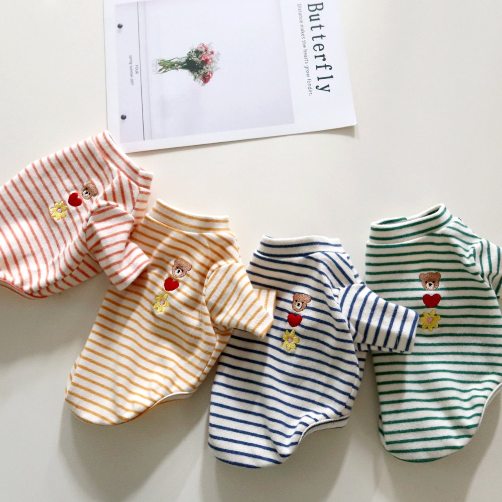 Cotton Stripe T-shirts