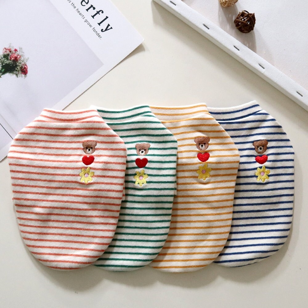 Cotton Stripe T-shirts