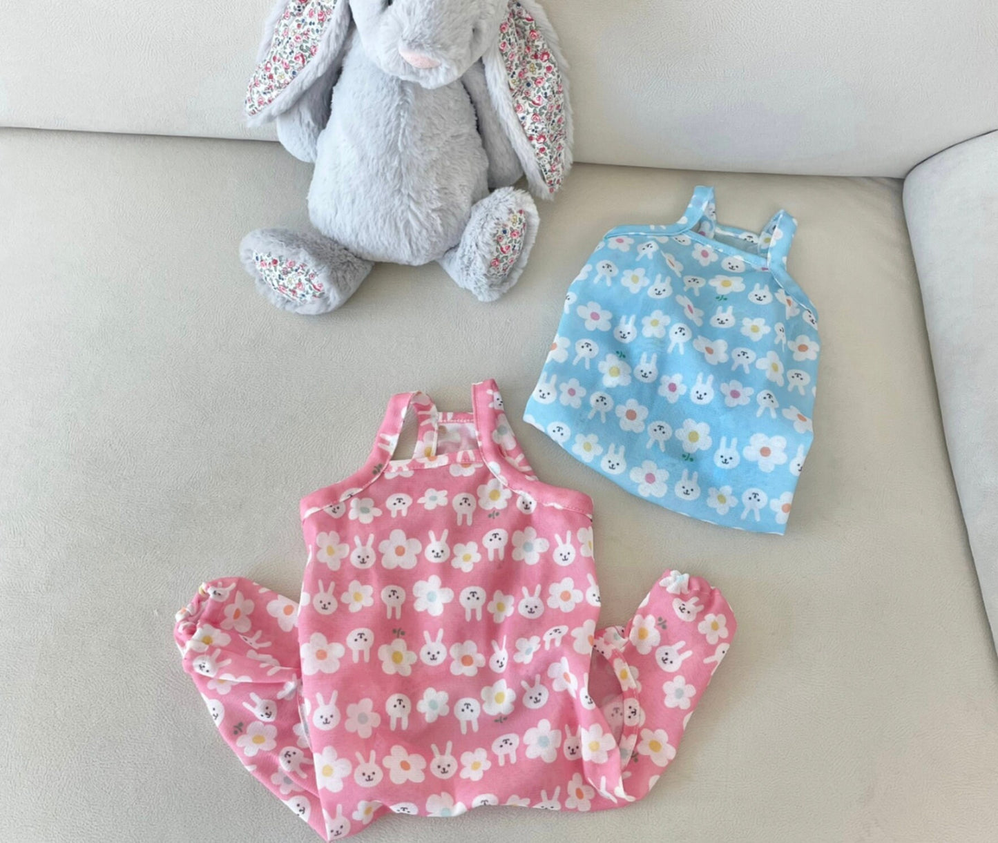 Cutie Rabbit Graphic Overall