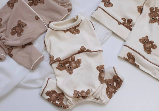 Teddy Bear Cotton Overall