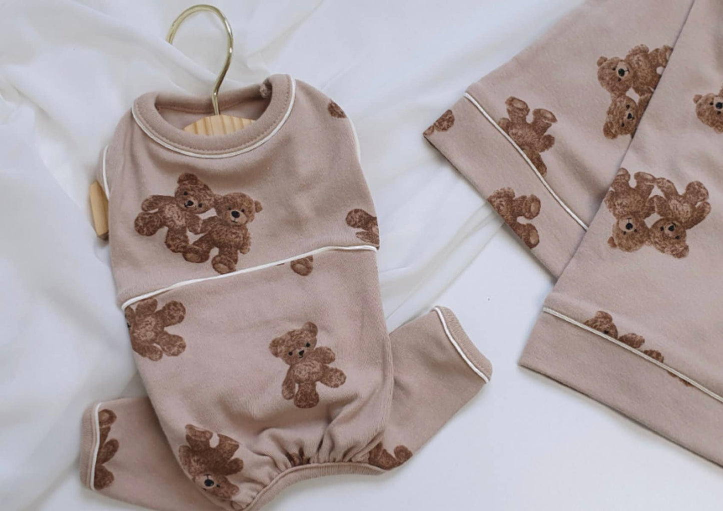 Teddy Bear Cotton Overall