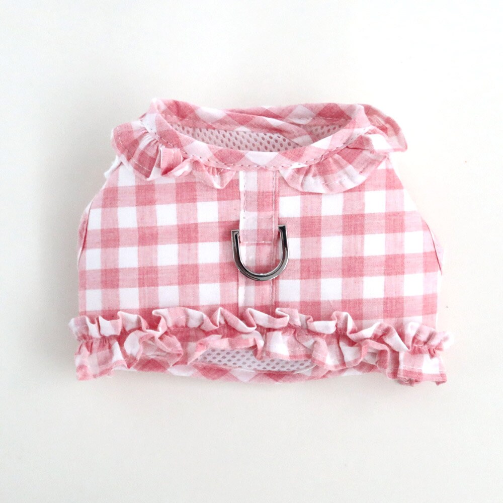 Gingham Frilled Harness