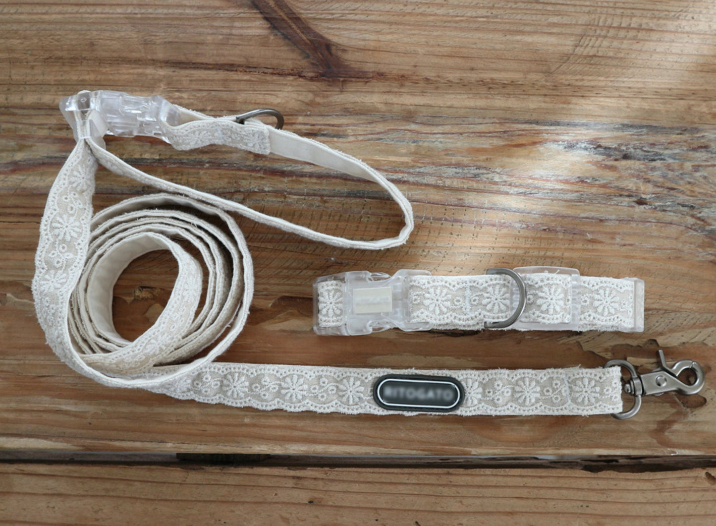 Organic Cotton Collar Leash