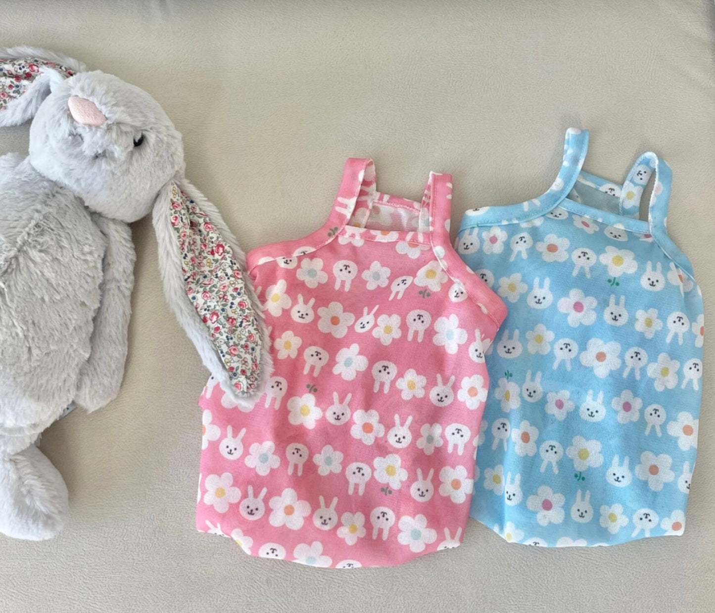 Cutie Rabbit Graphic Overall