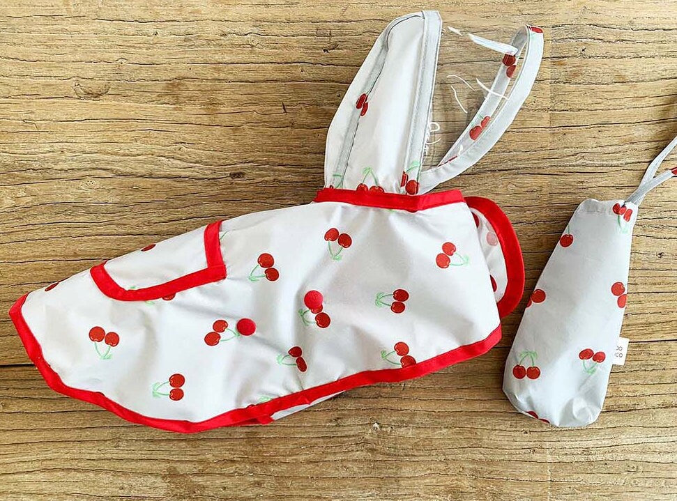 Cherry Dog Raincoat for Dog