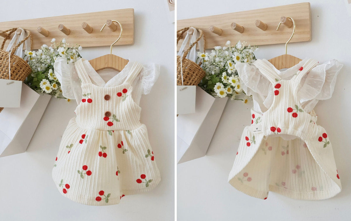 Cherry Dog Dress