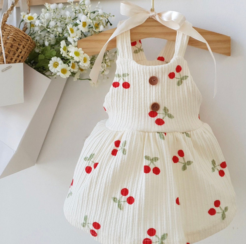 Cherry Dog Dress