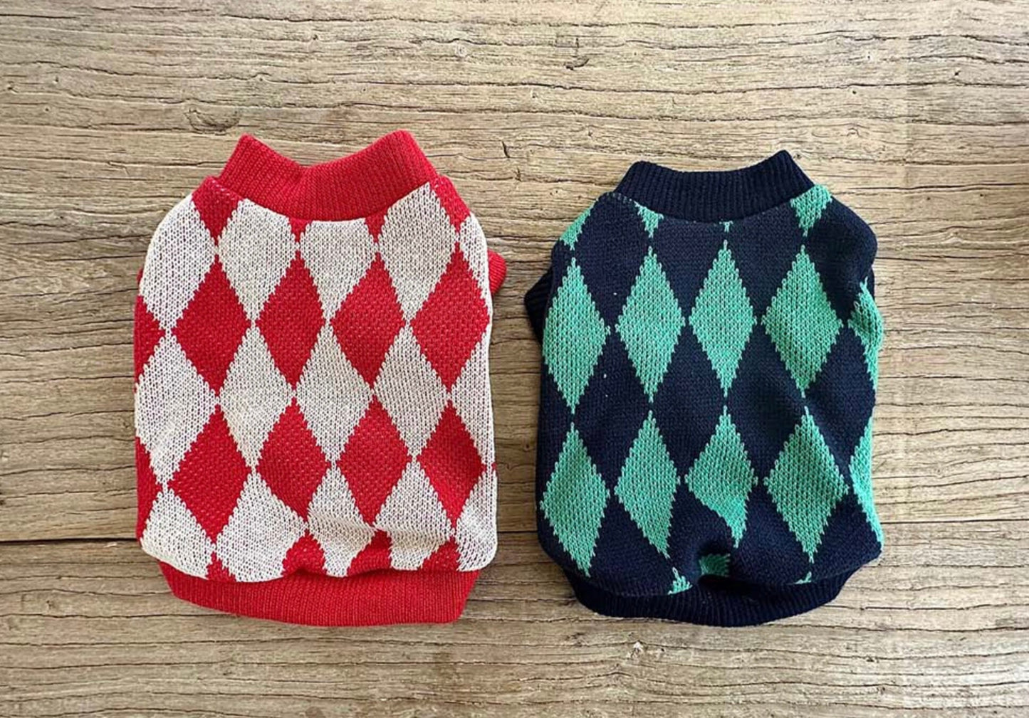 Argyle Knit Vest