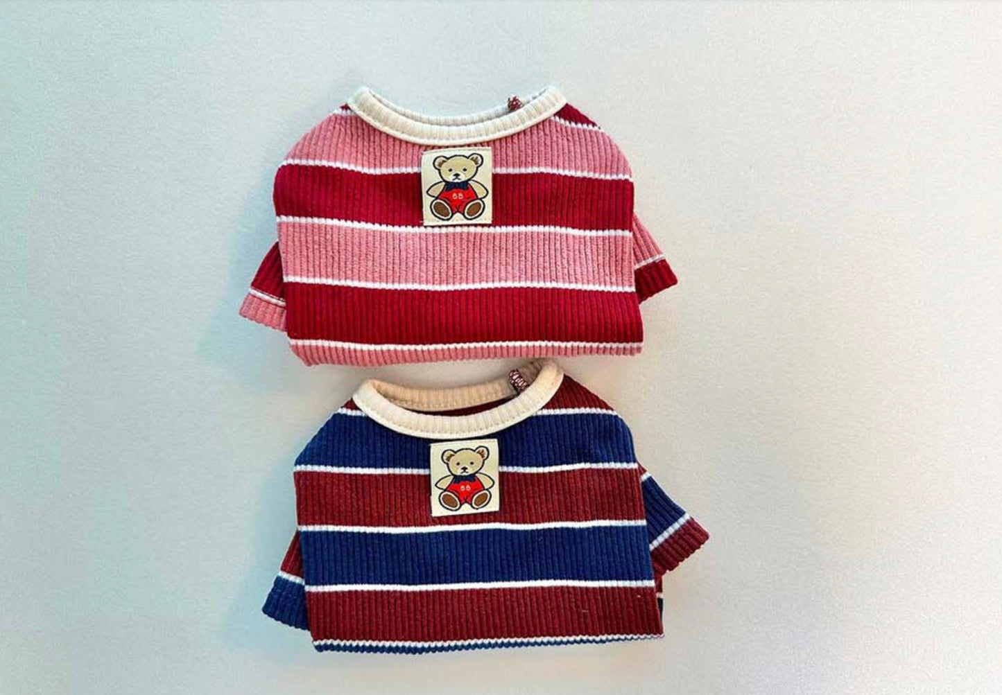 Retro Stripe Ribbed Knit