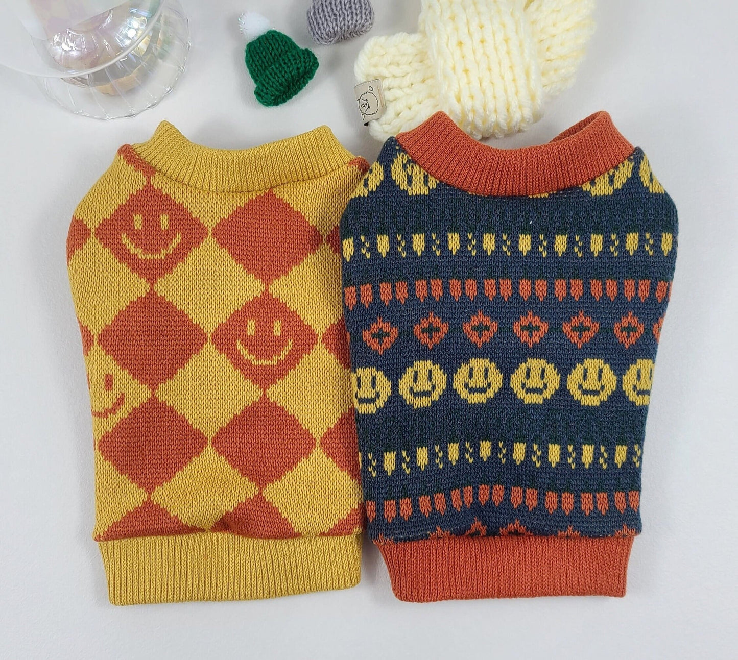 Halloween Smile Knit Vest