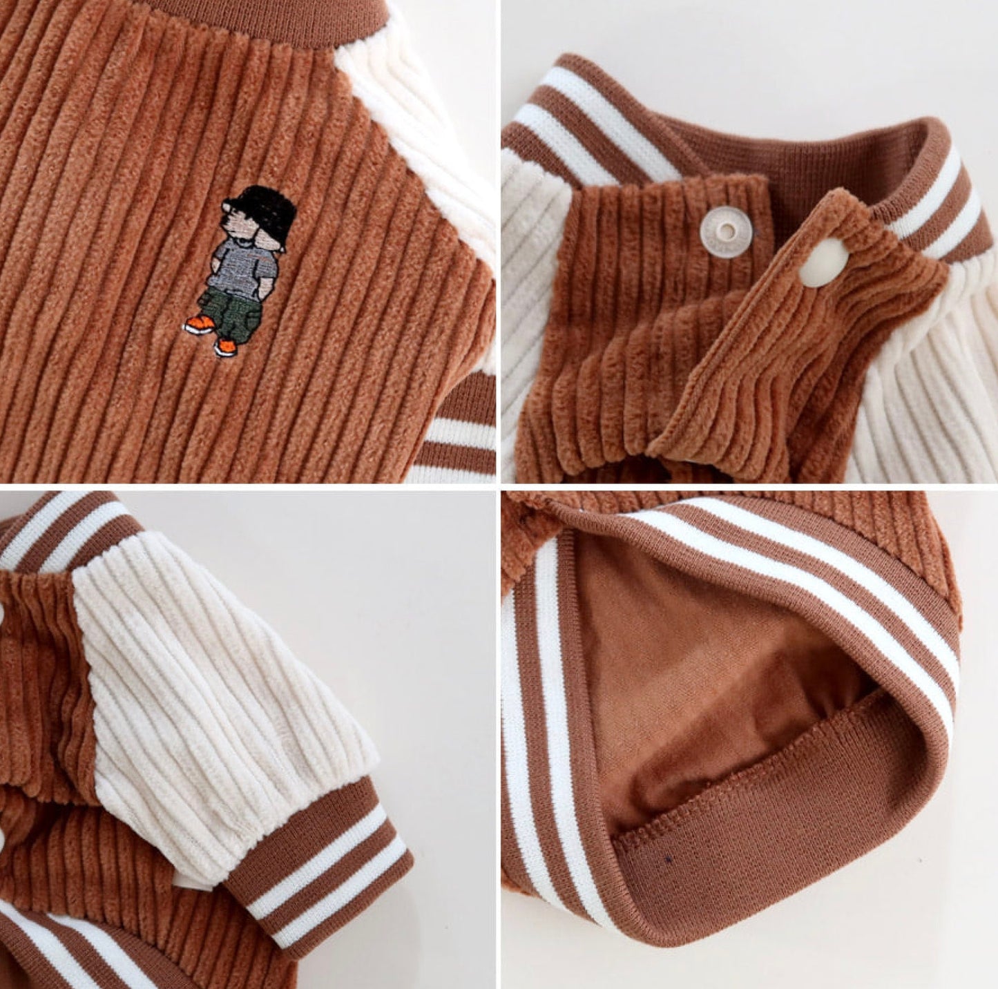 Corduroy Baseball Jacket