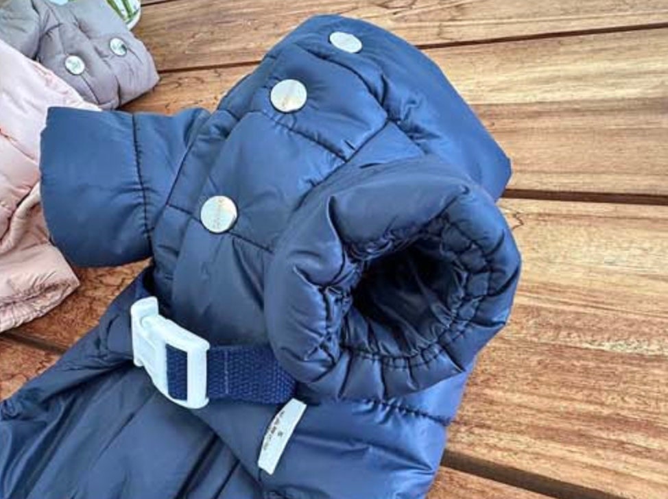 D-Ring Solid Puffer Overall