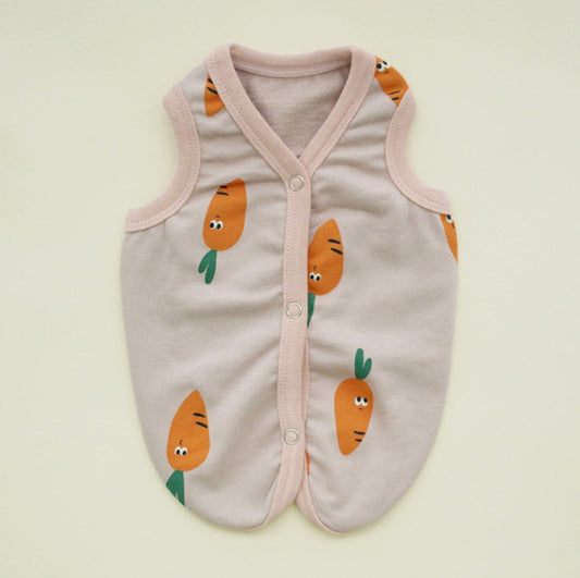 Cotton Carrot Vest