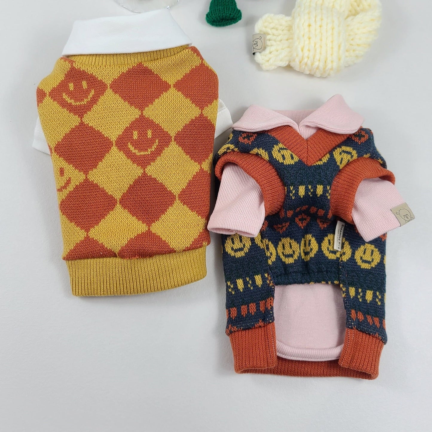 Halloween Smile Knit Vest