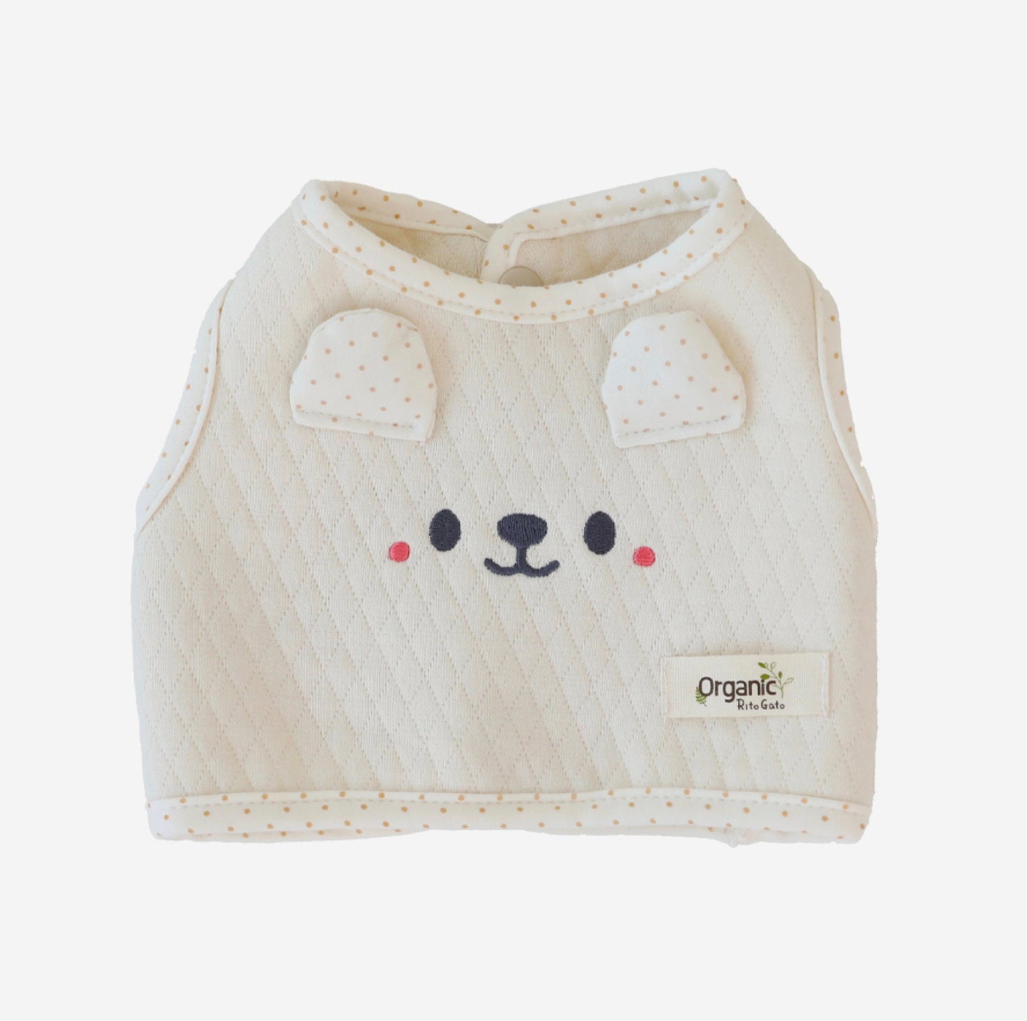 Organic Quilted Bear Vest