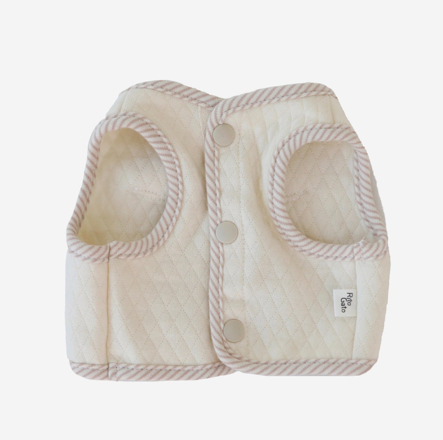 Organic Quilted Bear Vest