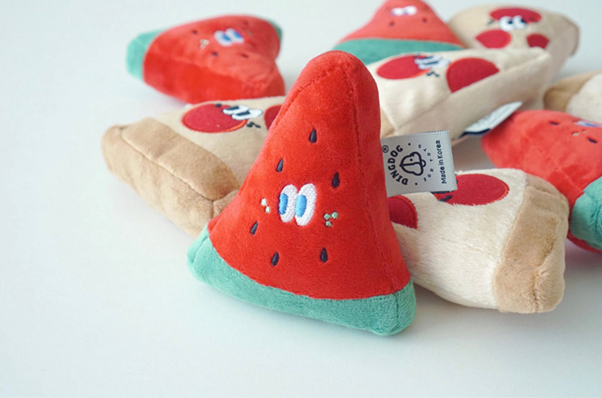 Snuffle Pizza Watermelon Dog Toy