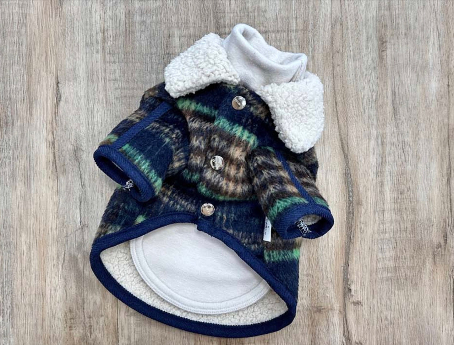 Plaid Fleece Jacket