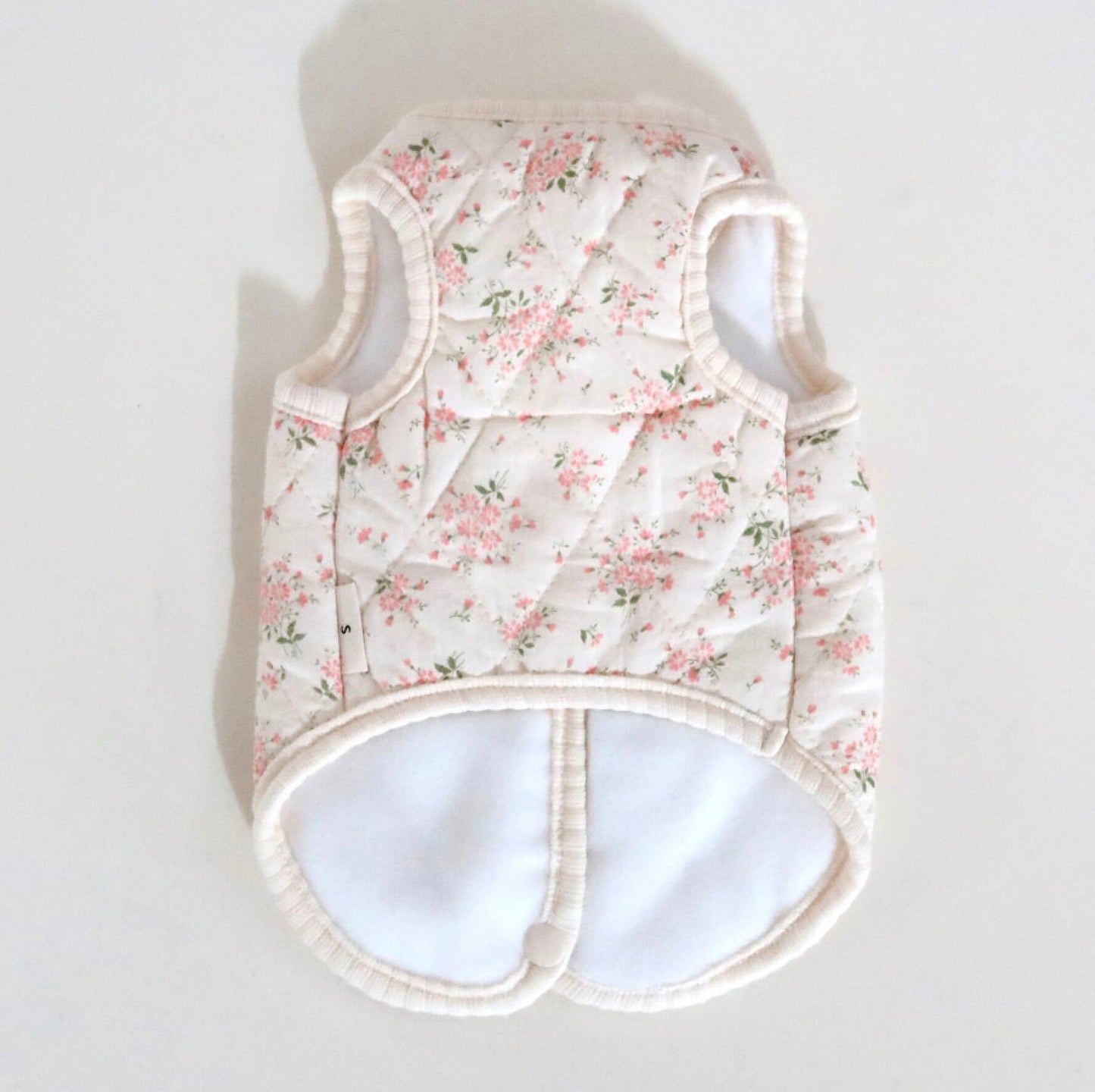 Floral Vintage Quilted Vest