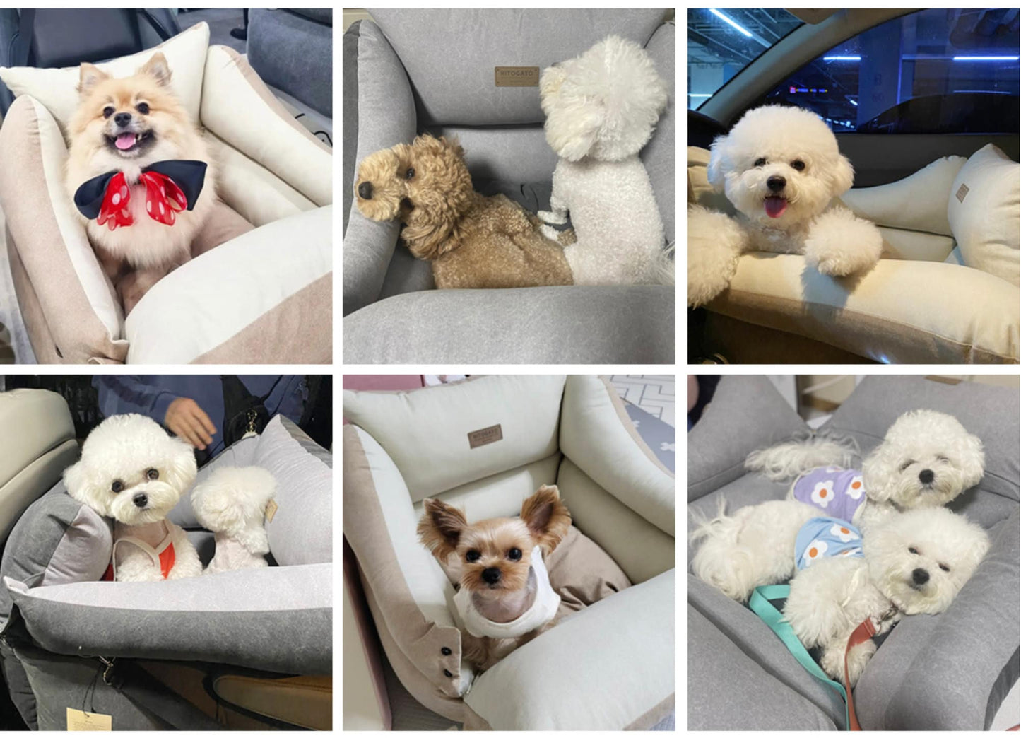 Smart Cotton Pet Car Seat